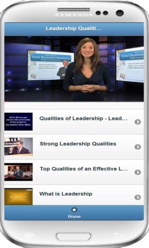 Leadership Qualities (VDO)截图5