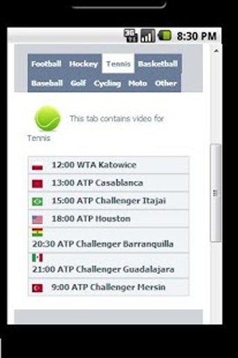 Watch Sports Live Stream Free截图5