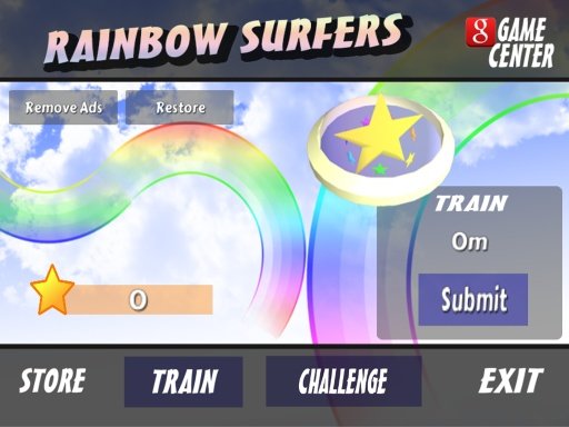 Rainbow Surfers 3D截图1