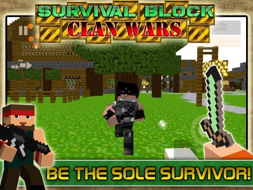 Survival Block Clan Wars截图3