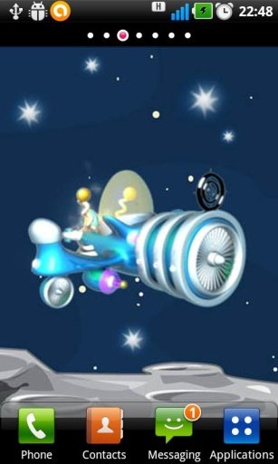 Spaceship Live Wallpaper截图2