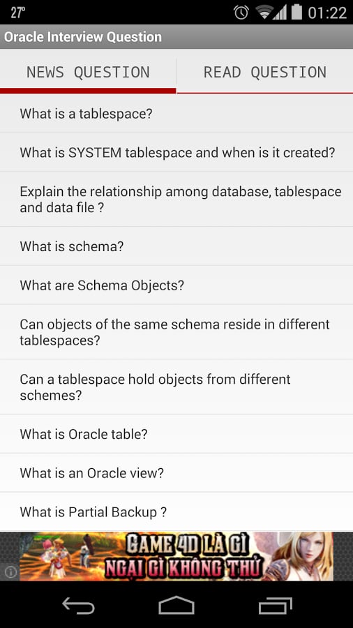 Oracle database Interview QA截图1