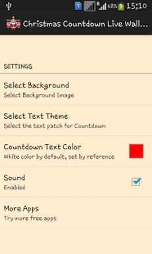Christmas Count Down LWP截图11