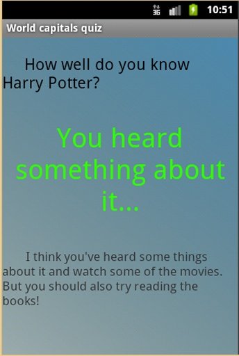 Harry Potter - A Quiz截图1
