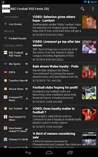 Football Live Scores &amp; News截图11