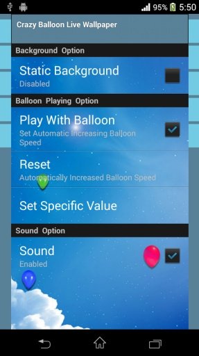 LWP Balloon Live wallpaper截图7