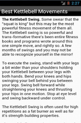 Kettlebell Training - Workout截图3