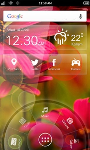 Free Red HD Flowers LWP截图3