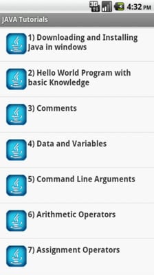 Advance Java Tutorials截图2