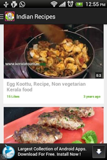 Indian Recipe food Videos Free截图6
