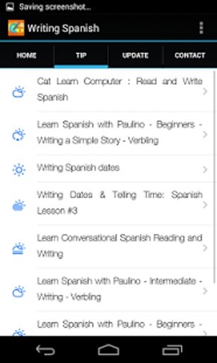 Learn Writing Spanish截图6