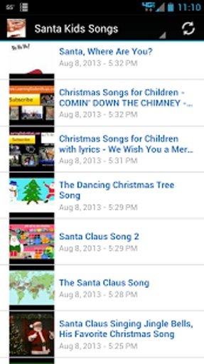 Kid Video Santa Christmas截图1