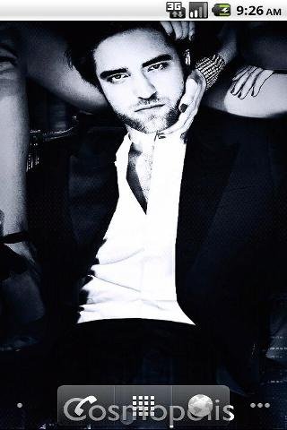 Robert Pattinson LiveWallpaper截图1