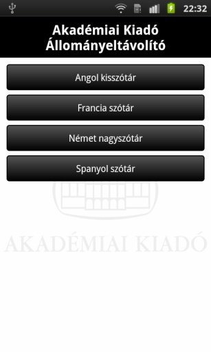 Akad&eacute;miai Kiad&oacute; Uninstaller截图2