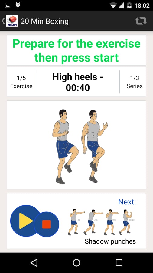 20 Minute Boxing Workout截图4