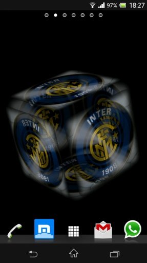 Ball 3D Inter Milan LWP截图9
