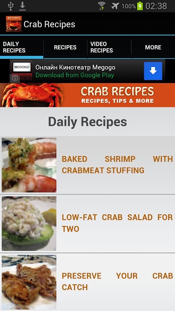 Crab Recipes截图2