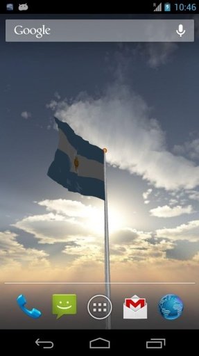 Real Argentina Flag Free截图5