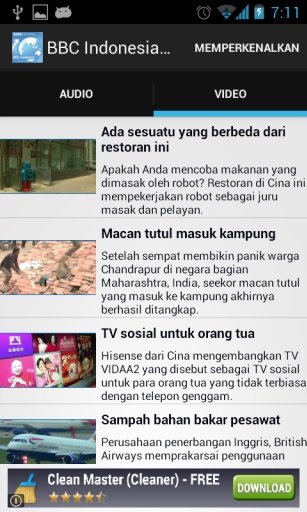 BBC Indonesia Audio/Video截图3