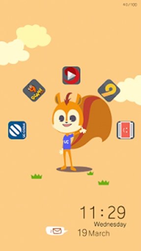 UC Browser Live Locker Theme截图9