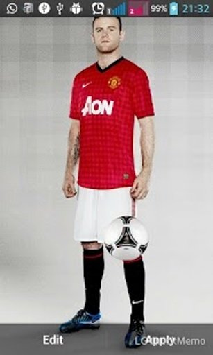 Rooney HD Live Wallpaper截图9