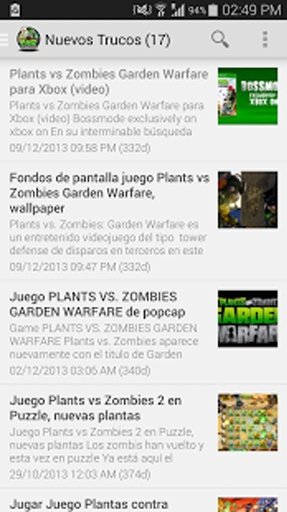 Trucos Plants vs Zombies截图2