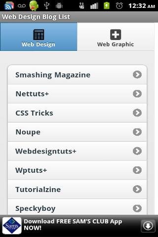 Web Design Blogs List截图1