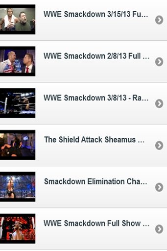 WWE Smackdown Videos截图9