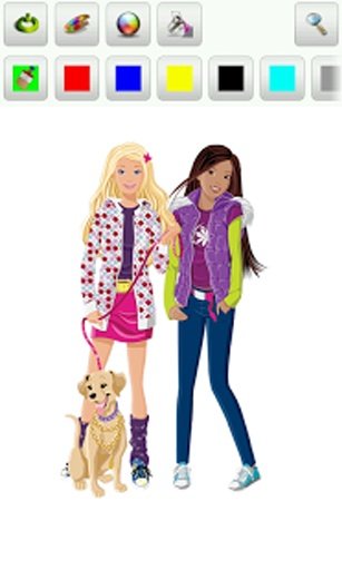 Barbie Coloring截图8