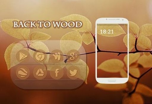 Solo Wood Icons &amp; Wallpapers截图6