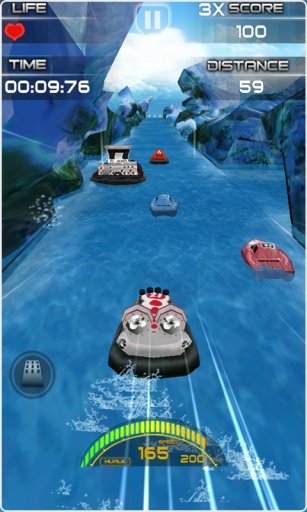 Turbo Riptide Speed Racing 3D截图1