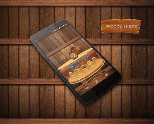 WoodyHD Next Launcher 3D Theme截图8