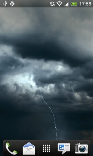 Storm Lightning Live Wallpaper截图6