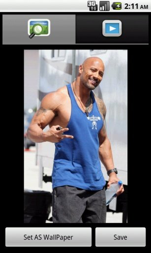 Dwayne Johnson HD Wall+Slide截图1