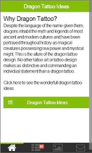 Dragon Tattoo Ideas截图2