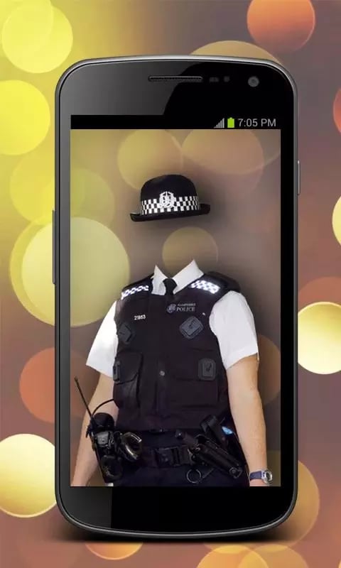 Police Suit Camera Photo Maker截图4