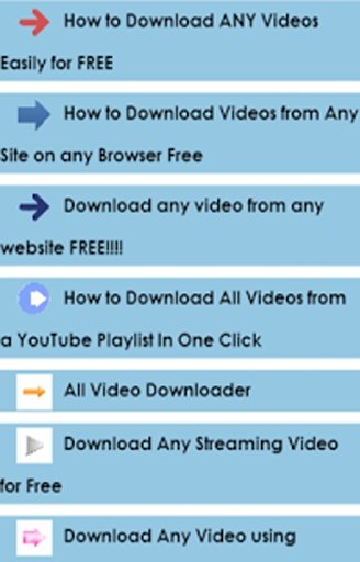 downloader all videos Guide截图1