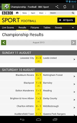 Football Live Scores &amp; News截图10