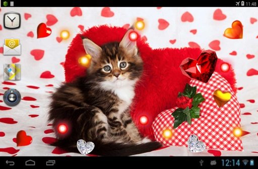 Valentine Kitties 2014 HQ LWP截图8