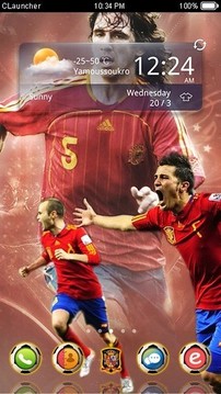 The Spanish team Theme截图