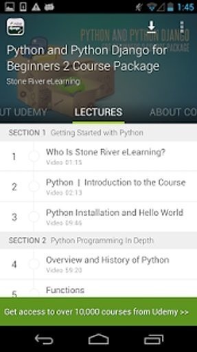 Python & Python Django Course截图1