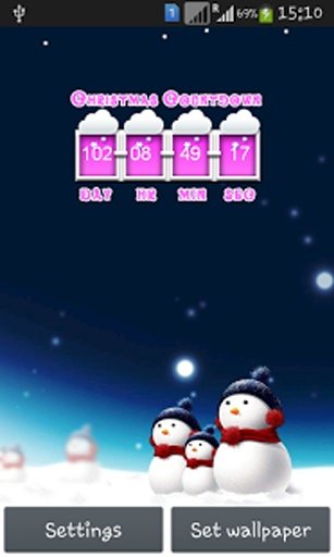 Christmas Count Down LWP截图4