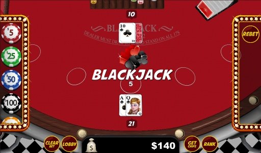 Blackjack Blitz: Casino 21截图4