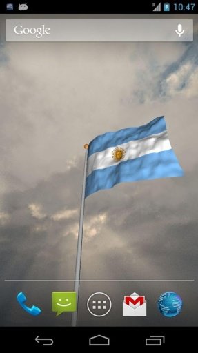 Real Argentina Flag Free截图1