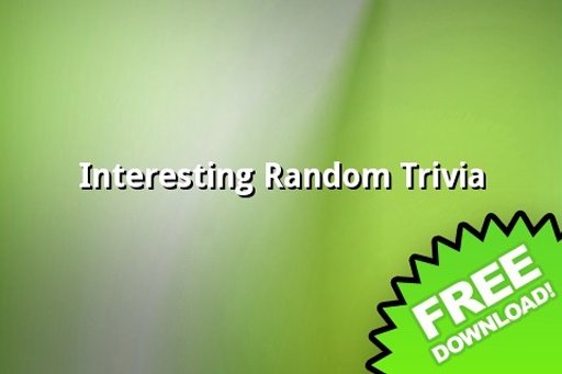 Interesting Random Trivia截图1