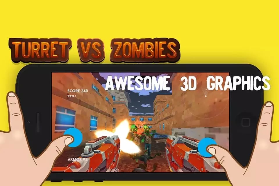 Guns Vs Zombies 3D截图3