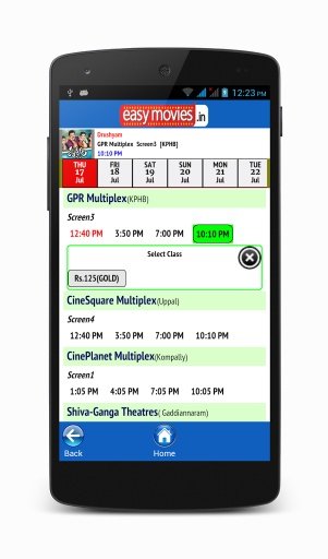 EasyMovies - Online Tickets截图4