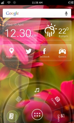 Free Red HD Flowers LWP截图6