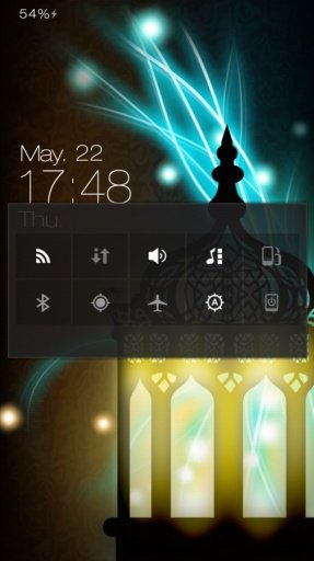 Night Light Live Locker Theme截图3