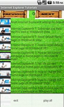 Internet Explorer Browser Tutor截图